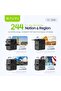 مقبس محول شحن عالمى سريع PC-2080 GaN PD بقوة 45 واط مزود بمنفذ تيار متردد مع 8 منافذ USB وUSB-C أسود - 5