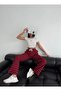 Plaid Patterned Sweatpants - 3