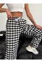 Plaid Patterned Sweatpants