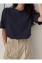 Women's Crew Neck Basic T-shirt - 4