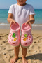 Jelly Boned Beaded Girls' Sandals-Slippers - 4