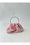 Copy - Shiny Satin Rose Portfolio Evening Dress Handbag - 7