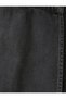 Women's High Waist Anthracite Summer Denim Shorts Skirt Denim Lycra Free Double Breasted Closure Jeans Shorts Skirt - 3