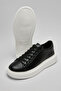 Men's Black White Casual Sneakers Tommy Gage White - 4