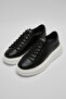 Men's Black White Casual Sneakers Tommy Gage White