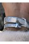Women's Watch, Snake Model, Pink Color Steel Strap, 2 Years Warranty, Gift Bracelet, Stylish Box - 6