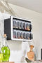 Simple Stand 12-Piece Self-Adhesive Spoon and Lid Spice Rack Set - Storage Container with Labels - 3