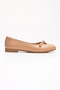 Bukle Series Women's Daily Ballerina Round Toe Ballerina Orthopedic Memory Sole - 3