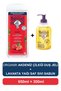 Shower Gel Mediterranean Strawberry 650 ml Lavender Liquid Soap 300 ml
