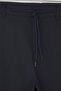 Lacivert Slim Fit Beli Bağlama Detaylı Lastikli Kumaş Dokuma Pantolon TMNAW25PL00027 - 7