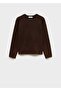 Cotton Linen Round Neck Knitwear Sweater - 3