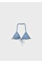 Hollowed Triangle Bikini Top - 3