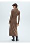 Turtleneck knitwear dress - 4