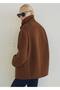 Double-breasted wool coat - 4