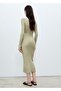 Ribbed Knitted Midi Dress - 4