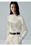 Knitted Sweater with Button Detail
