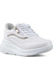 Flet Wedge Sole Zippered Casual Women's Sports Shoes - 6