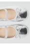 Metallic Banded Ballerinas - 3