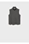 Sleeveless turtleneck blouse - 3