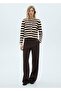 Buttoned striped cardigan - 2