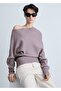 Asymmetrical Wool Blend Sweater