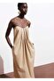 Heart Neckline Cotton Dress
