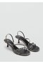 Strappy heeled sandals
