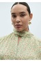 Floral tie detail blouse - 5
