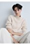 Perkins collar knitted patterned sweater - 5