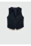 Buttoned suit vest - 3