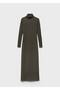 Turtleneck knitwear dress - 3