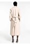 Wool Coat with Detachable Collar - 4