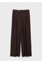 Straight Cut Lyocell Fabric Pants - 3