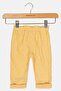 Toddlers Girl Polka Dot Pull On Pants, Mustard - 2
