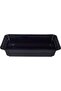 Disposable Microwaveable Rectangular Black Base, Meal Prep Container with Clear Lid. (5, Bla - 5
