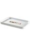 Essentials Kitchen Serving Tray, 43cm, White
