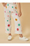 Floral Print Frill Sleeve Top and Pants Set - 5