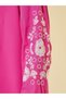 Embroidered Detail Long Sleeve Shirt and Pants Co-Ords - 4