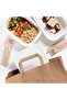 Eco-Friendly Reusable Wooden Cutlery Set – 400-Piece Biodegradable Utensils for Parties - 5