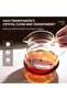 Glass Coffee Server for Drip Coffee Maker, Standard Glass Coffee Carafe, Coffee Pot - 5