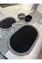 70*120-40*60-2 Bath Kit with Basket. Gift Dowry Jute Wicker Bohemian Modern