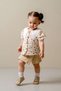 Baby Girl Summer Shorts Skirt Set with Short Socks as a Gift - 5