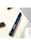 Nusign Ens062 Heavy-duty Snap-off Cutter With Sk5 Blade & Breakaway Cover - Blue - 4