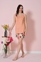 Anti-Pilling Fabric Summer Suspender Women's Shorts Set - 3