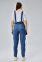 Johana Maternity Linen Salopet - Blue - 4