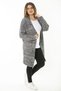 Women's Large Size Colorful Thick Knitwear Cardigan 65N37176