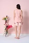 Anti-Pilling Fabric Summer Suspender Women's Shorts Set - 3