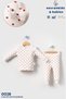 Heart Pattern Bow & Ruffle Detail Luxury Baby Girl Child Set - 5