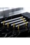 Furniture Kitchen Cabinet Drawer Cabinet Handles Lid Handle Handle White Gold 128 mm Metal Handle12.8 cm - 4