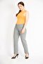 Women's Gray Large Size 5 Pocket Jeans 65n36396 - 7